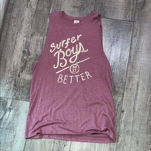 O'Neill Purple Muscle Tee